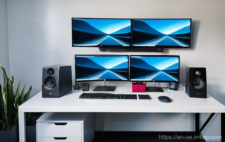 작업 효율을 높이는 원격근무 공간 정리법 - **Prompt:** A person performing a "daily reset" in their tidy home workspace at the end of the day. ...